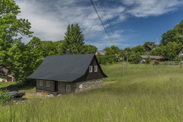 Buildings in Roprachtice village