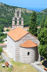 Церковь Святого Саввы в древнем монастыре Градиште...
