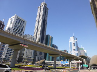 Naklejka premium ドバイの風景