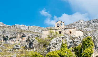 Fototapeta premium Gréolières village in France
