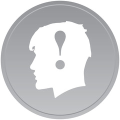 alert head icon