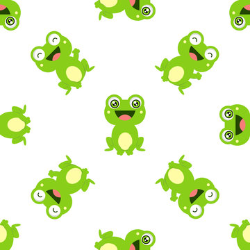 happy frog seamless