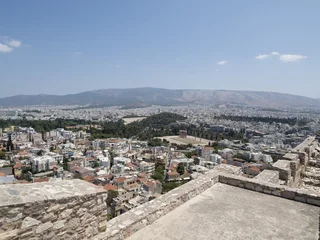 Fototapeten A view of the city of athens © Katherine BYC