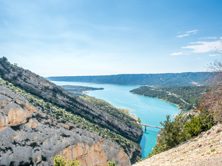 Lake of Sainte-Croix in France