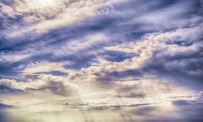 Sky clouds art sunrise background