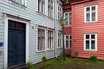 Fotobehang Bergen, Norway © villorejo