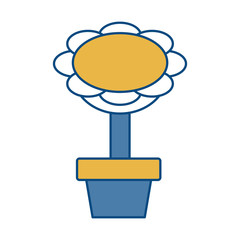 flower in a pot icon