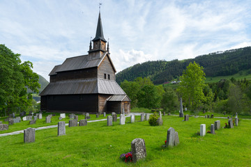 Fototapeta na wymiar Kaupanger Stave church