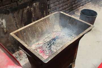Asian Buddhist Temple Architecture in Qinghai China Asia