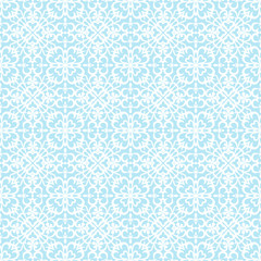 white floral pattern