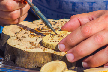 craftsman wood burning