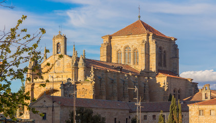 Fototapeta na wymiar church building Catholic typical of Northern Spain