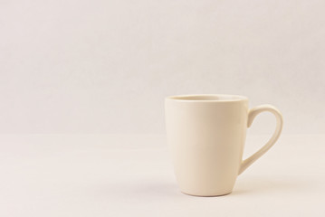 Ceramic Coffee Mug isolated on white background