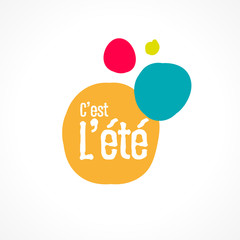 c'est l'été
