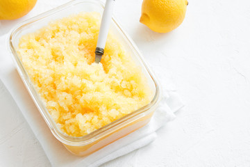 Lemon Granita
