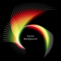 Vector colorful abstract design with copy space. Elements for design. Eps10 illustration.