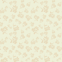 Seamless floral pattern. Vector