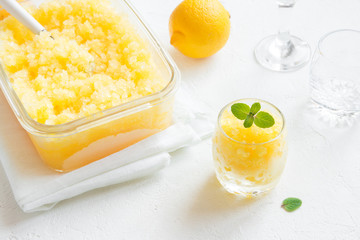 Lemon Granita