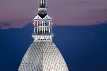 Torino Mole Antonelliana close-up