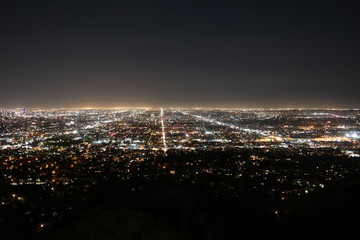 Obraz premium Los Angeles at night