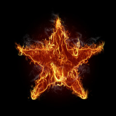 Burning star
