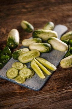 Organic mini cucumbers