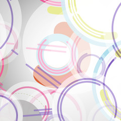 Abstract backgrounds light lines of molecules