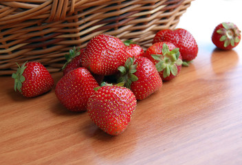 Fresh strawberries