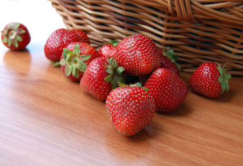 Fresh strawberries