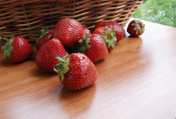 Fresh strawberries