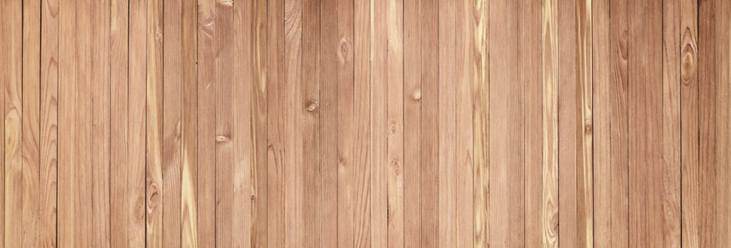 Rustic wooden table background top view. Light wood texture for design