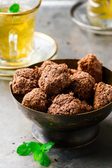 choco and cokos cookies..style rustic