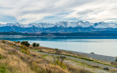 Naklejka premium Mt Cook National Park, New Zealand