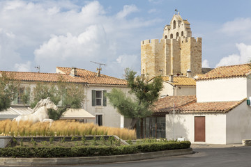 Saintes-Maries-de-la-Mer in Südfrankreich © Harald Biebel