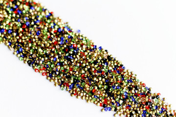 Glass beads -  macro