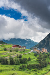 Fototapeta na wymiar Rural landscape in Andorra.