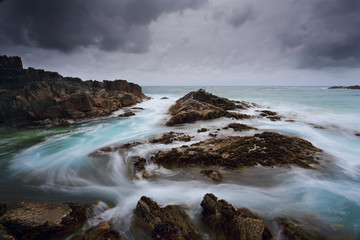 Stormy seascape Meringo Australia © Leah-Anne Thompson