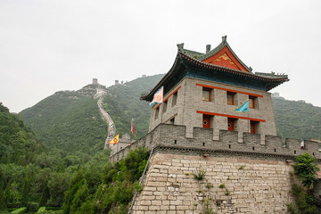 Fototapeta na wymiar Tower of Great Wall of China