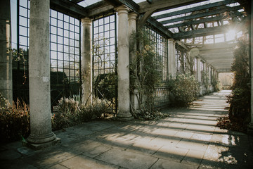 The Pergola, Hampstead Heath park 