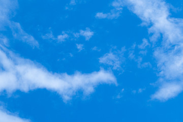 Fototapeta na wymiar summer blue sky with clouds