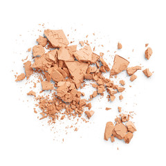 Crushed face powder