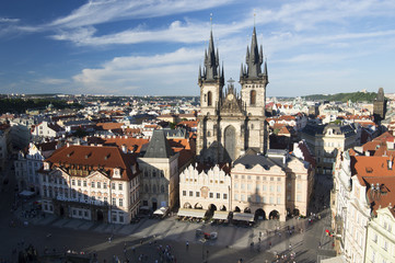 Obraz premium the old city of Prague