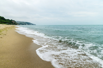 A beautiful beach, concept of travel