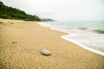 A beautiful beach, concept of travel