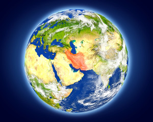 Iran on planet Earth
