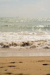 A beautiful beach, concept of travel