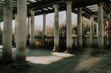 The Pergola, Hampstead Heath park 