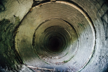 Round underground tunnel 