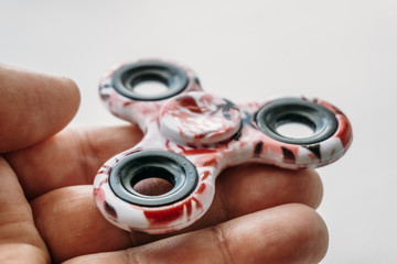 Fidget spinner stress relieving toy