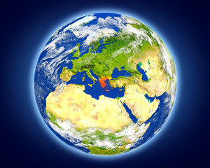 Greece on planet Earth